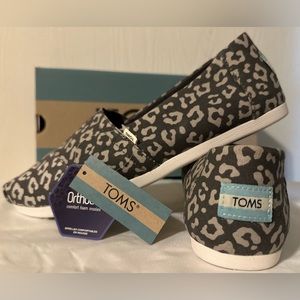 TOMS Alpargata Leopard Print, Women’s 9.5